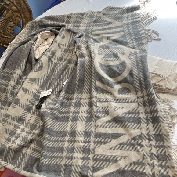 NWT Marc Cain Grey Fringe Coat Jacket Size N5 US Size 12 New - Picture 11 of 14